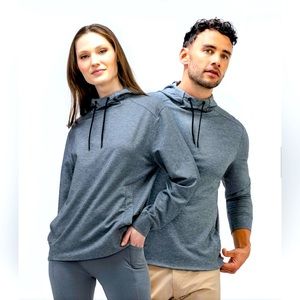 NWT Ministry of Supply Fusion Terry Hoodie For All, sz XS